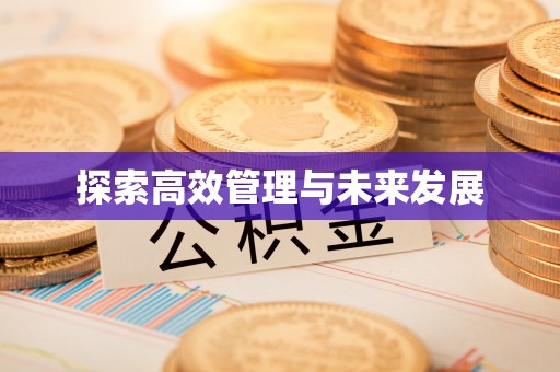 肇州探索高效管理与未来发展
