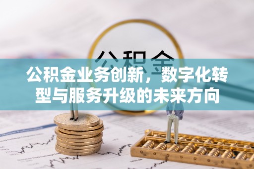 肇州公积金业务创新，数字化转型与服务升级的未来方向