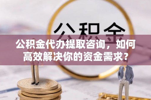 肇州公积金代办提取咨询，如何高效解决你的资金需求？