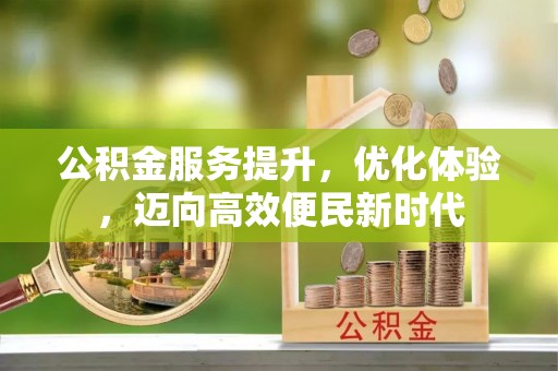 肇州公积金服务提升，优化体验，迈向高效便民新时代