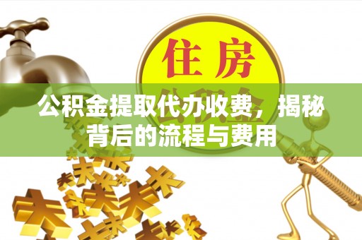 肇州公积金提取代办收费，揭秘背后的流程与费用
