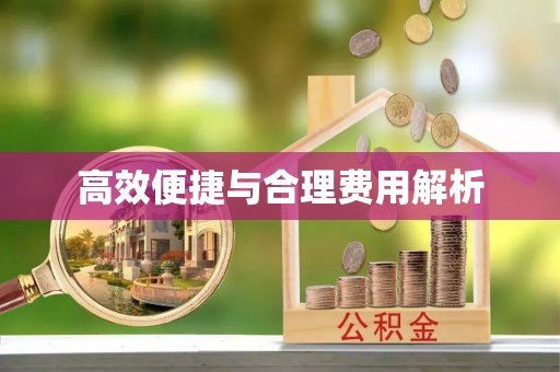 肇州高效便捷与合理费用解析