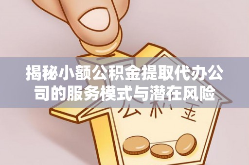 肇州揭秘小额公积金提取代办公司的服务模式与潜在风险