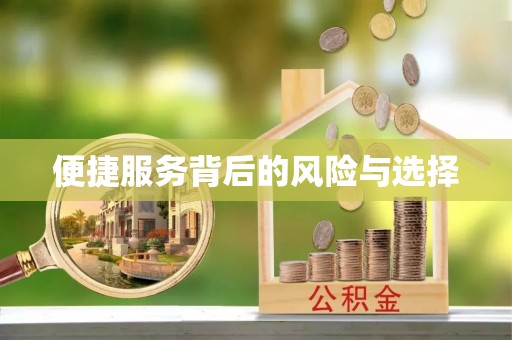 肇州便捷服务背后的风险与选择